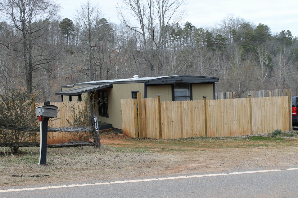 fence provides seclusion or safe area for children or dogs!